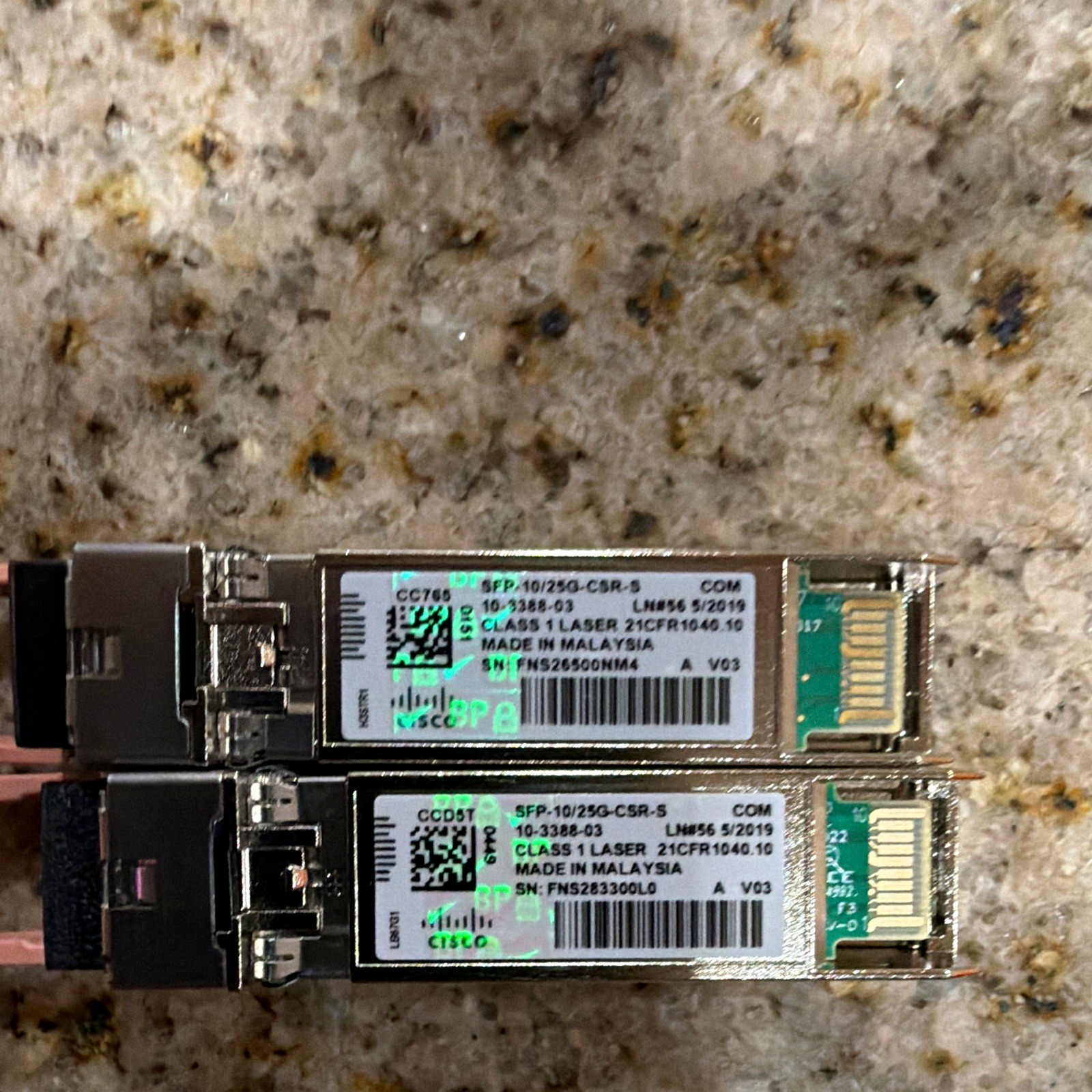Cisco SFP-10/25G-CSR-S SFP 10/25G 25Gbps Transceiver Module 