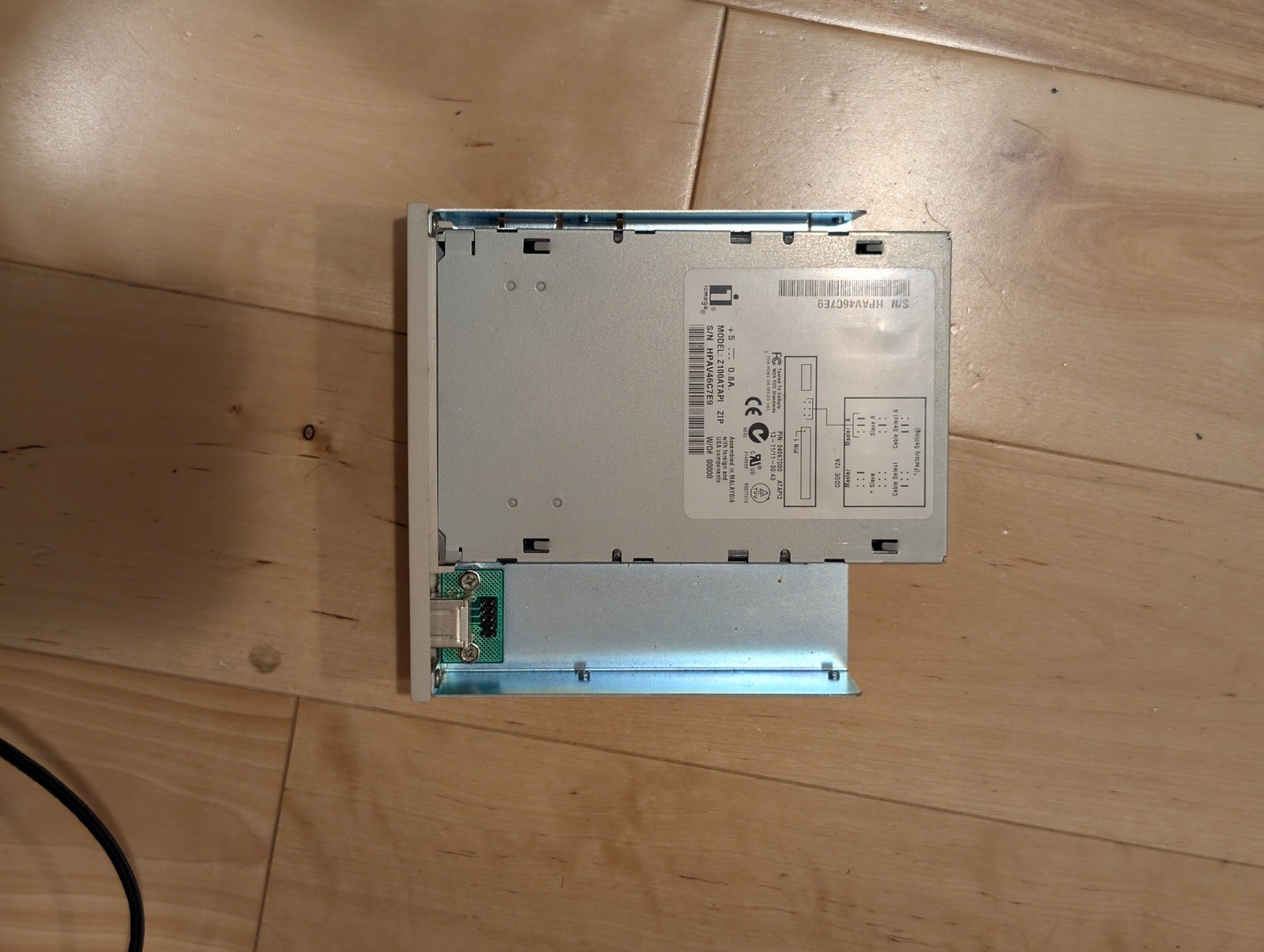 Iomega Zip 100 Z100ATAPI 100MB Internal IDE ATAPI Zip Drive Working Pull