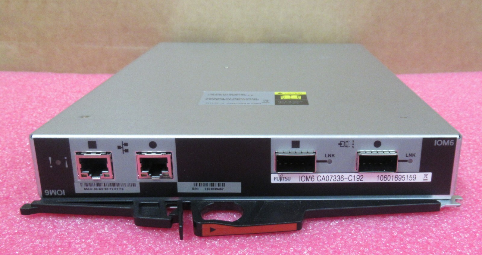 Fujitsu SAS 6GB IOM6 Controllers Module for 2.5 & 3.5 DE CA07336-C192