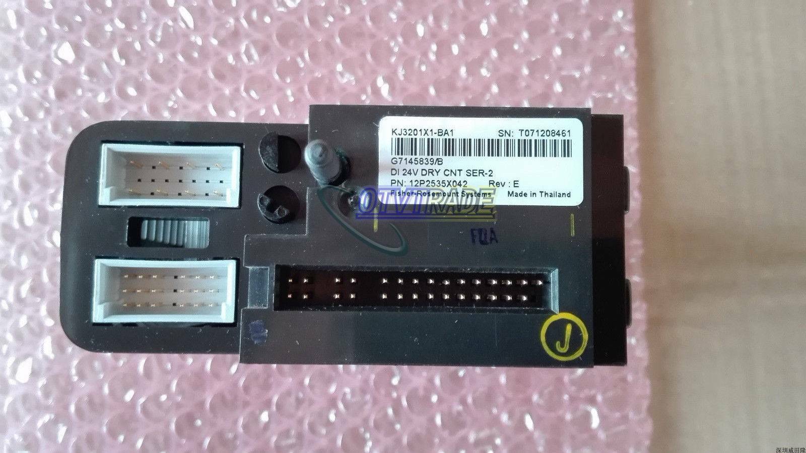 1PCS Emerson Module KJ3201X1-BA1 USED