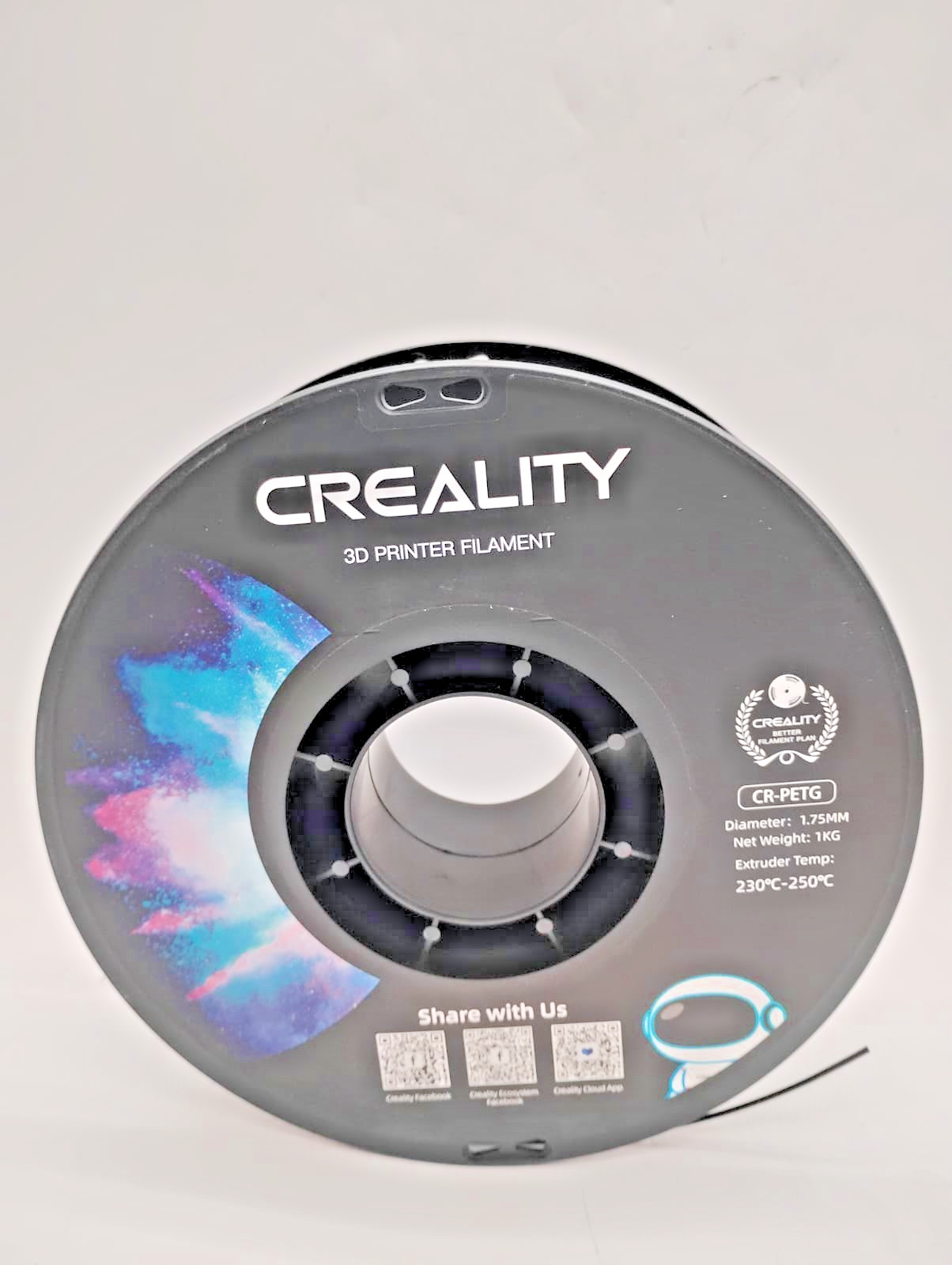 Official Creality PETG 3D Printer Filament 1.75mm 1KG Tough High Precision New
