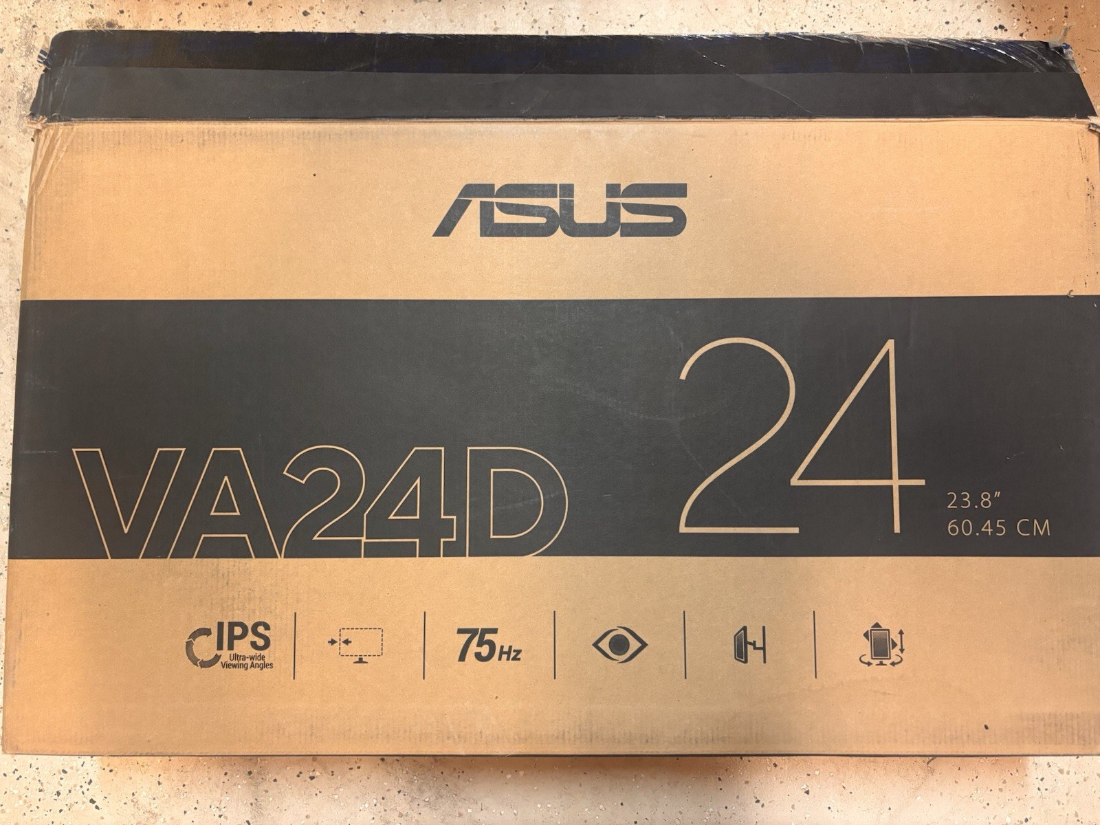 Unopened ASUS 24-Inch Desktop Monitor 1080p 75Hz