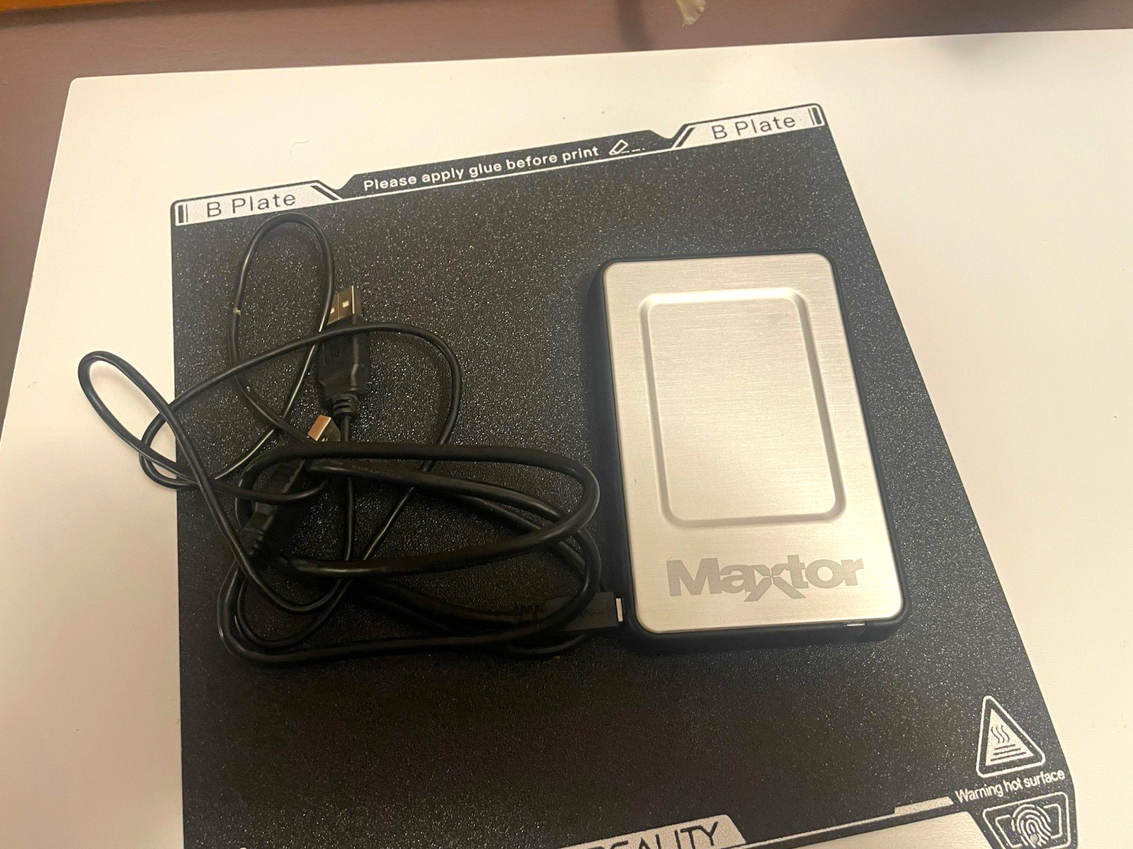 Maxtor OneTouch 4 Mini USB External HDD Drive Silver/Black