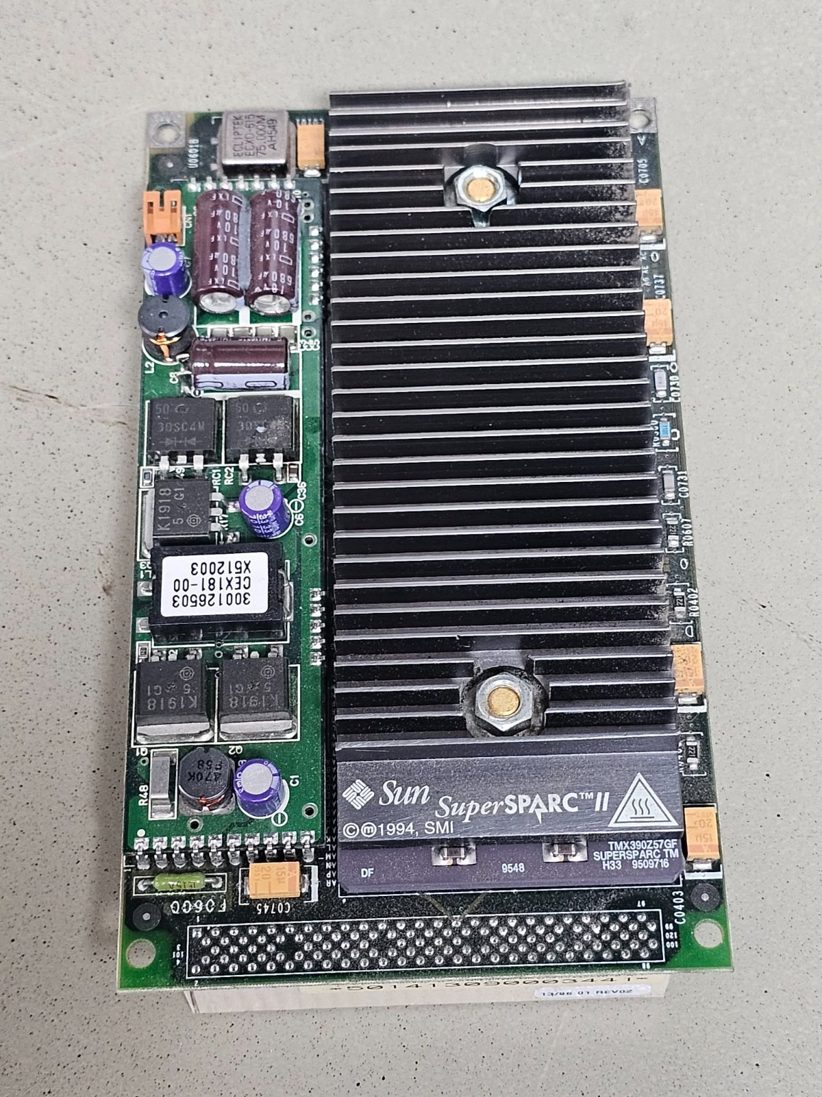 Sun 501-4130 SM71 SuperSPARC II Module X1175A SPARCstation 20 - SPARC20 - TESTED
