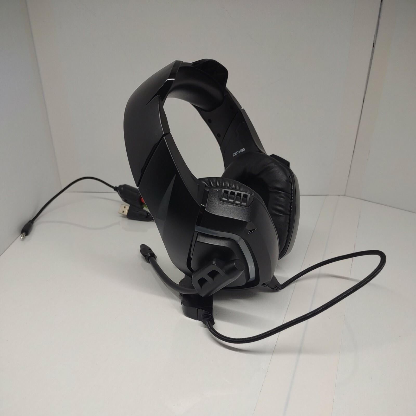 Bugha Exclusive LED Gaming Headset w/ Durable Braided Aux-In & Dual Audio Mic