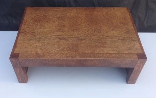 Computer Monitor/TV Riser Stand in Birch Wood 