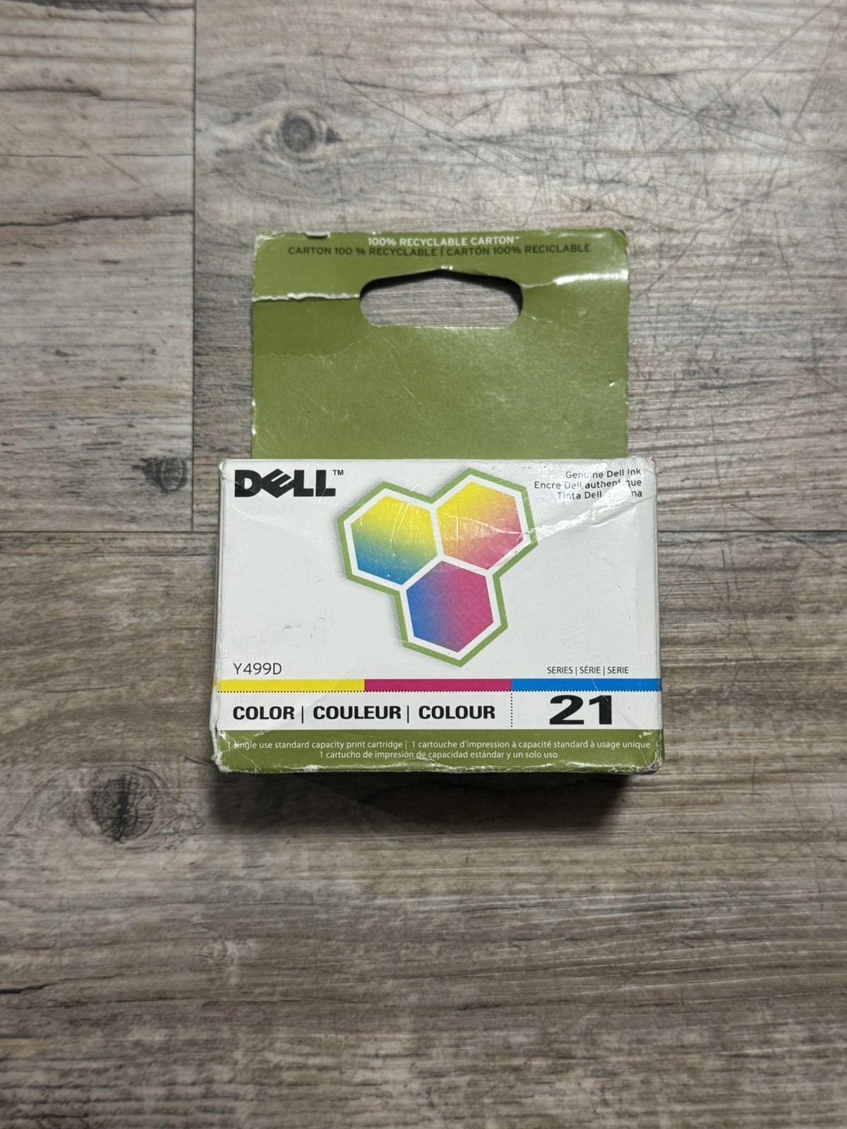 Dell Y499D Series 21 Color Ink New Factory Sealed