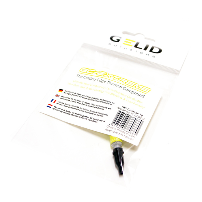 [GELID] GC-EXTREME 1g - THERMAL COMPOUND, Grease Paste, Syringe type