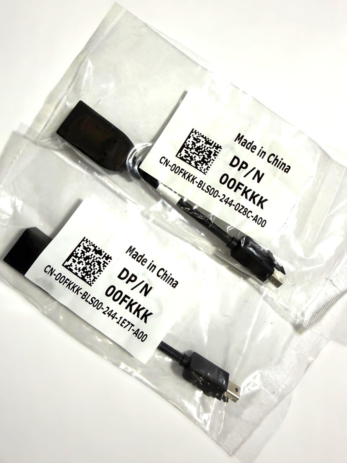 Mini DisplayPort to DisplayPort Adapter Cable 00FKKK Brand New