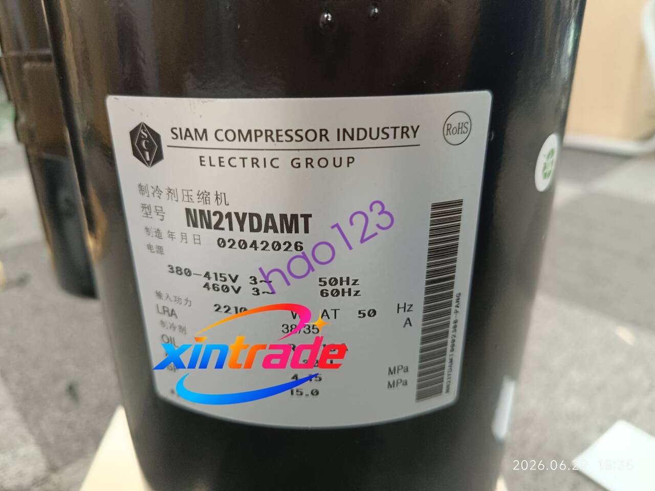 1PC NN21YDAMT compressor new DHL/FedEx