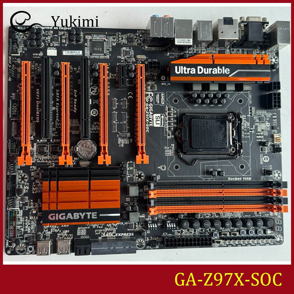FOR GIGABYTE GA-Z97X-SOC Ｍotherboard Test OK