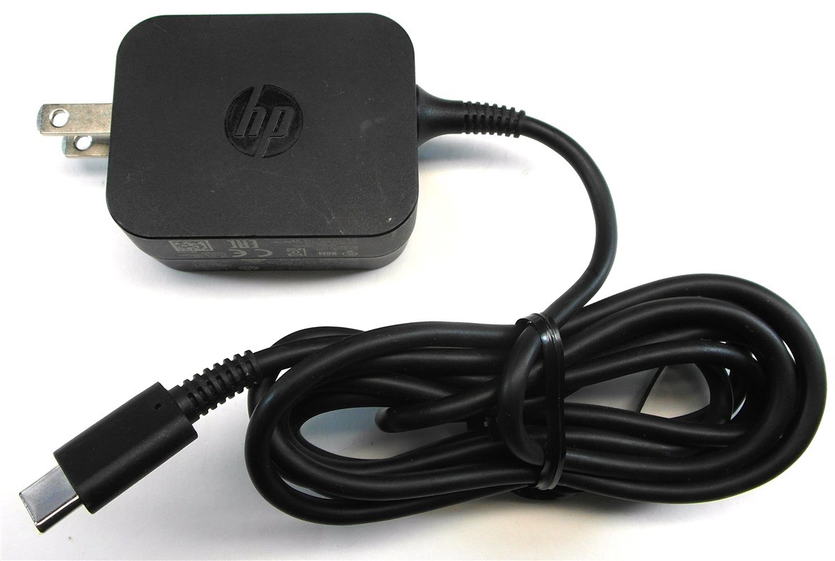 Genuine HP Tablet Charger AC Power Adapter TPN-LA01 792584-001 792619-001 USB-C 