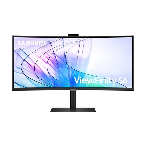 Samsung ViewFinity 34-Inch Ultrawide Curved Computer Monitor, UWQHD 3440x1440,