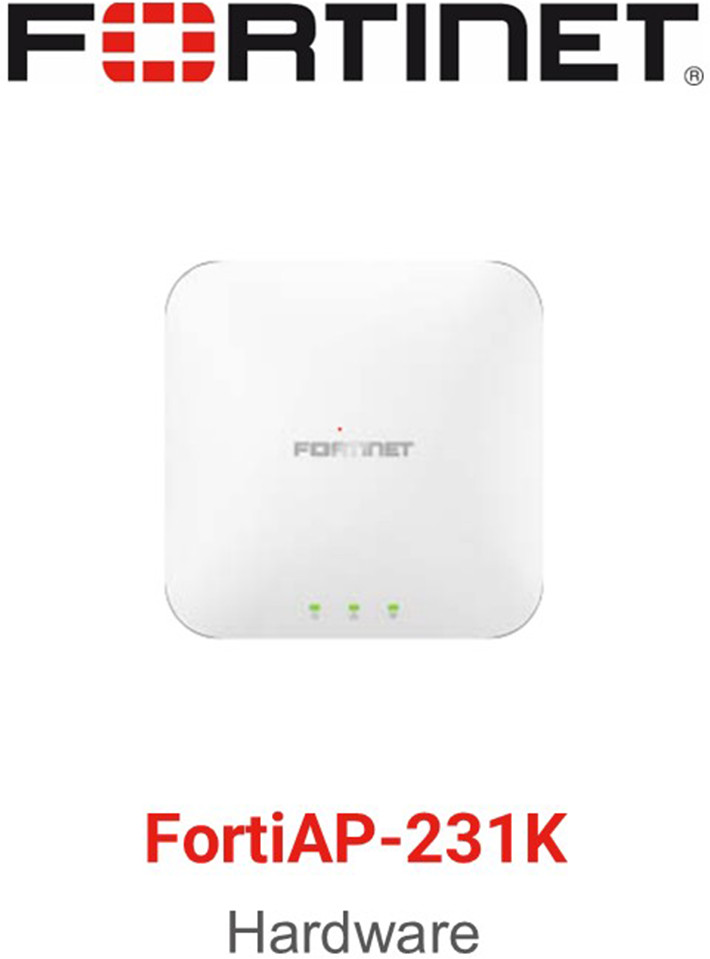 Fortinet FortiAP-231K Indoor Wireless AP Wi-Fi-7 IEEE Tri-band 2.4/5/6GHz