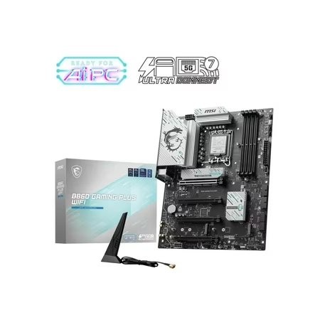 MSI B860 GAMING PLUS WIFI Gaming Desktop Motherboard - Intel B860 Chipset