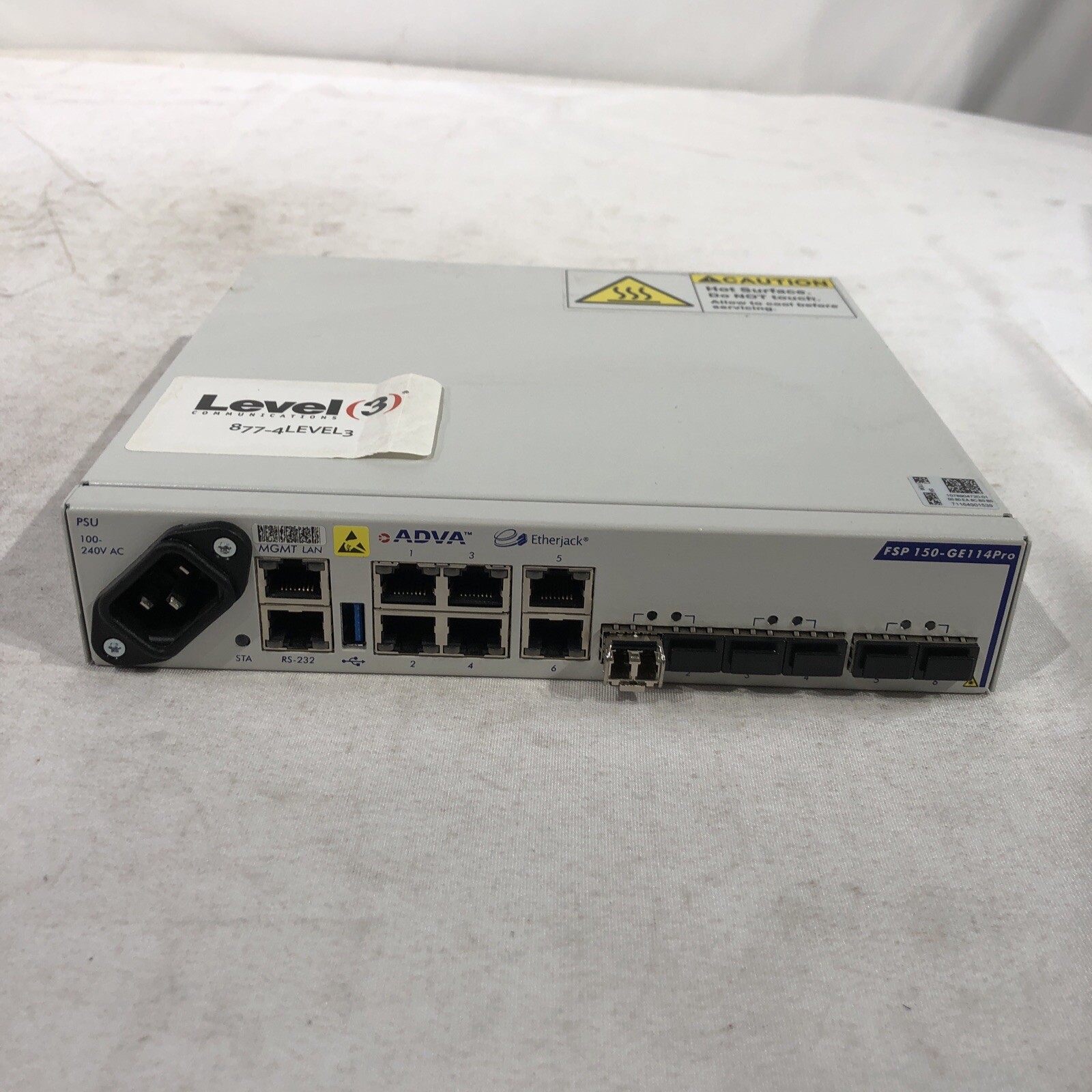 ADVA FSP 150-GE114PRO Network Carrier Switch
