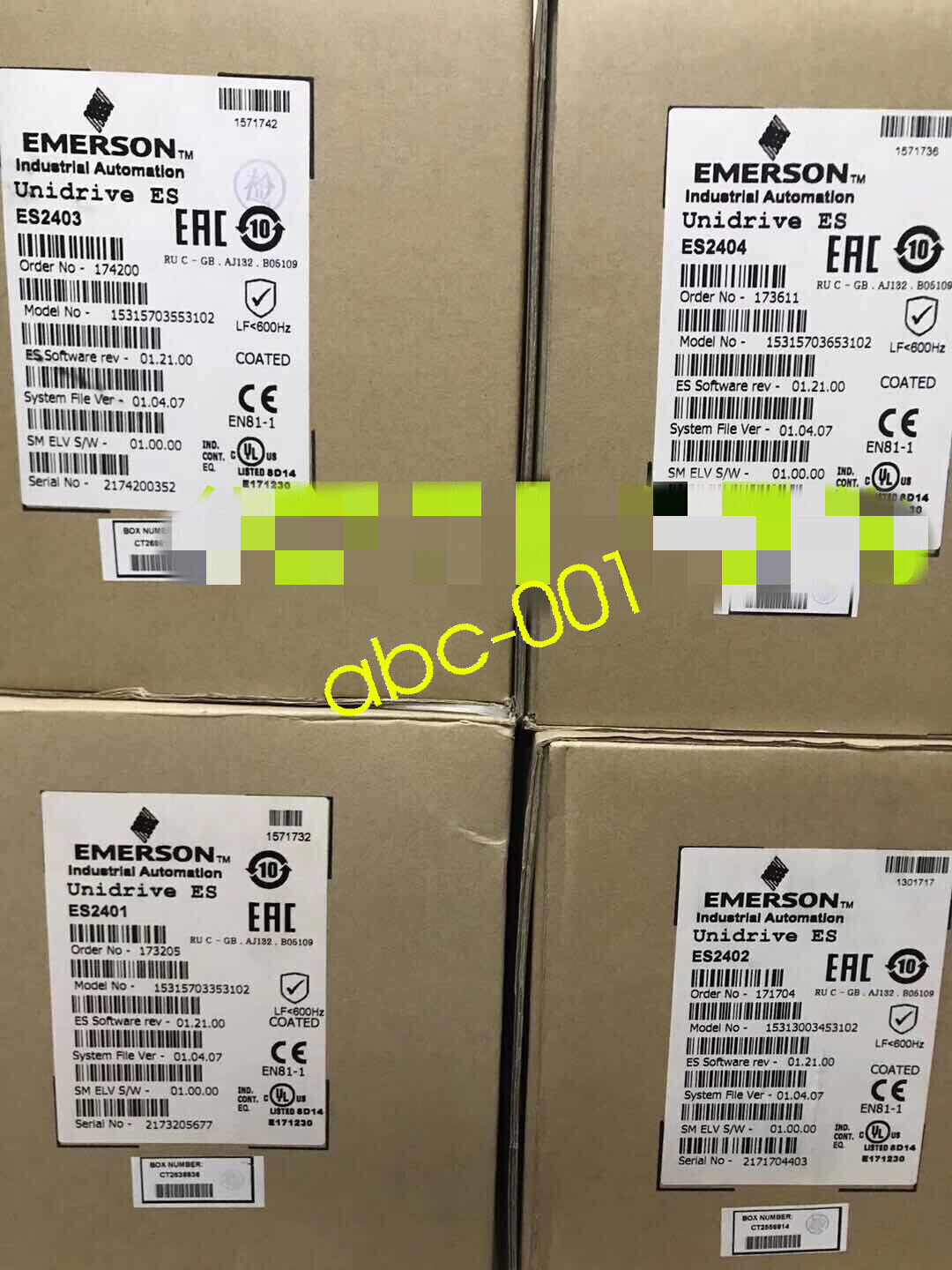 1pc Nidec Emerson CT inverter SP2402 with keyboard New Brand New DHL FEDEX