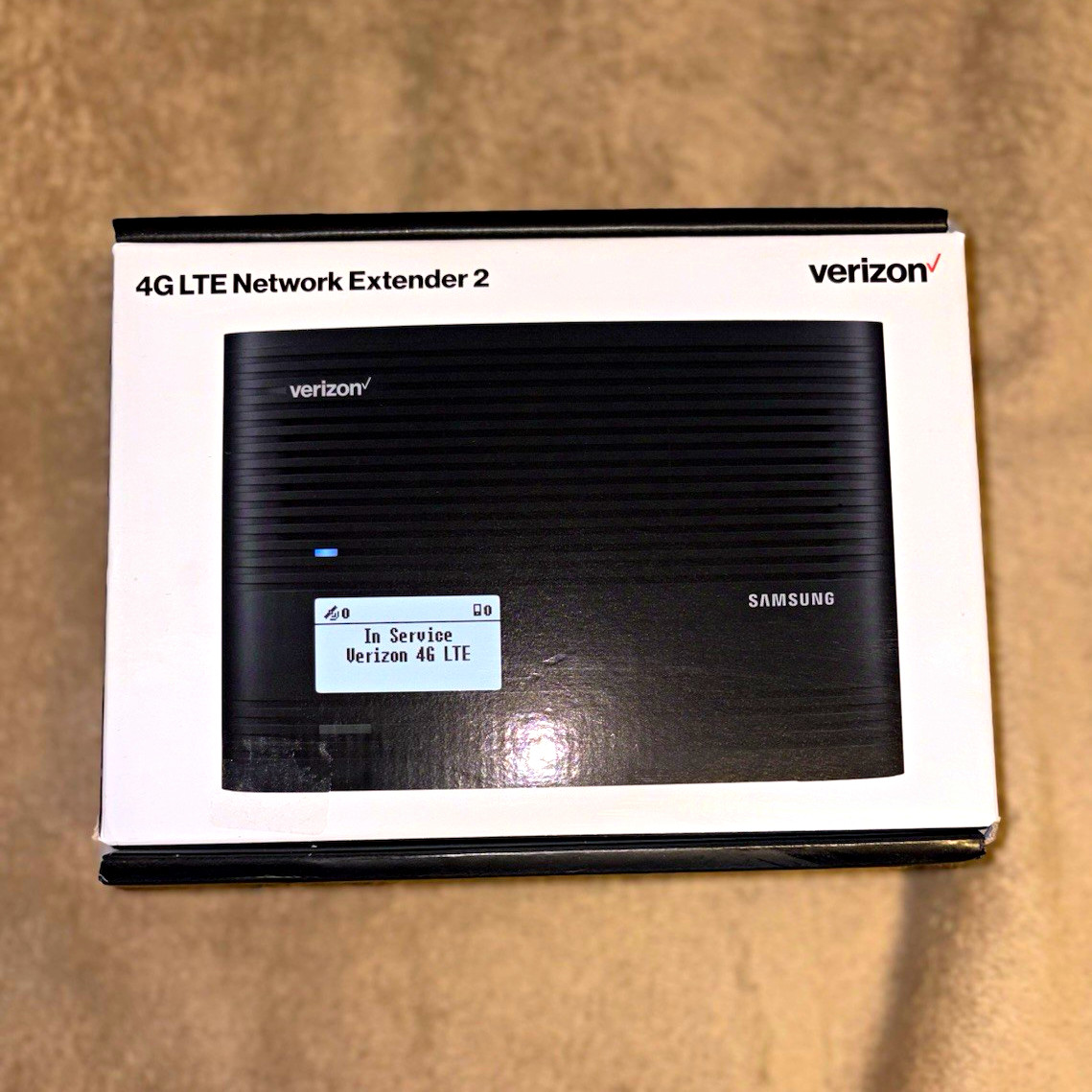 Verizon 4G LTE Network Extender 2 SLS-BU10B Ethernet (RJ-45) Black