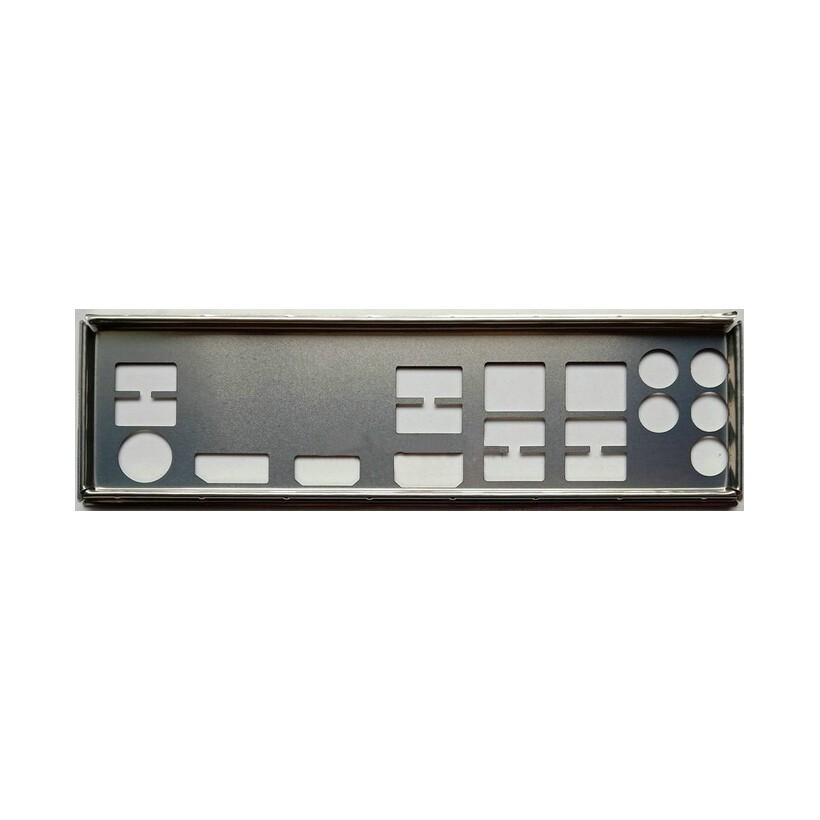 For ASRock Z370M-ITX/ac Shield I/O IO Rear Baffle Backplate Motherboard