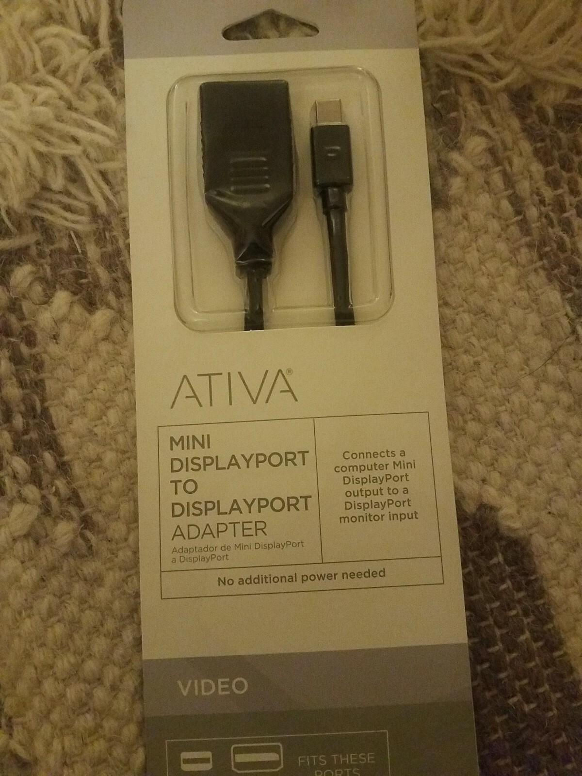 Ativa Mini Displayport To Displayport Adapter 