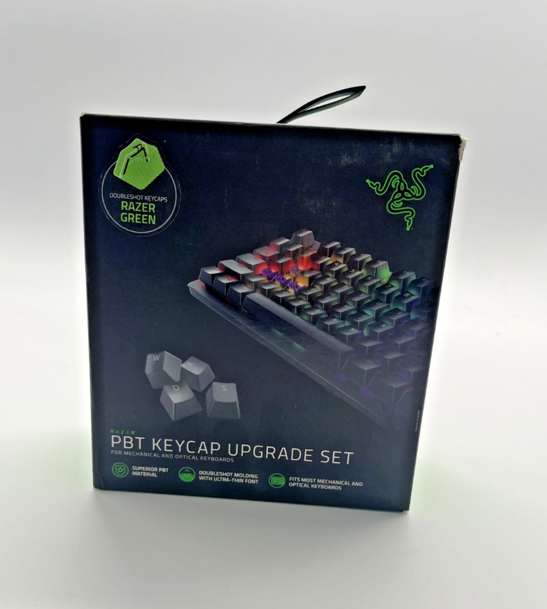 Razer PBT Keycap Upgrade Set Backlight Compatible Superior PBT Material Green