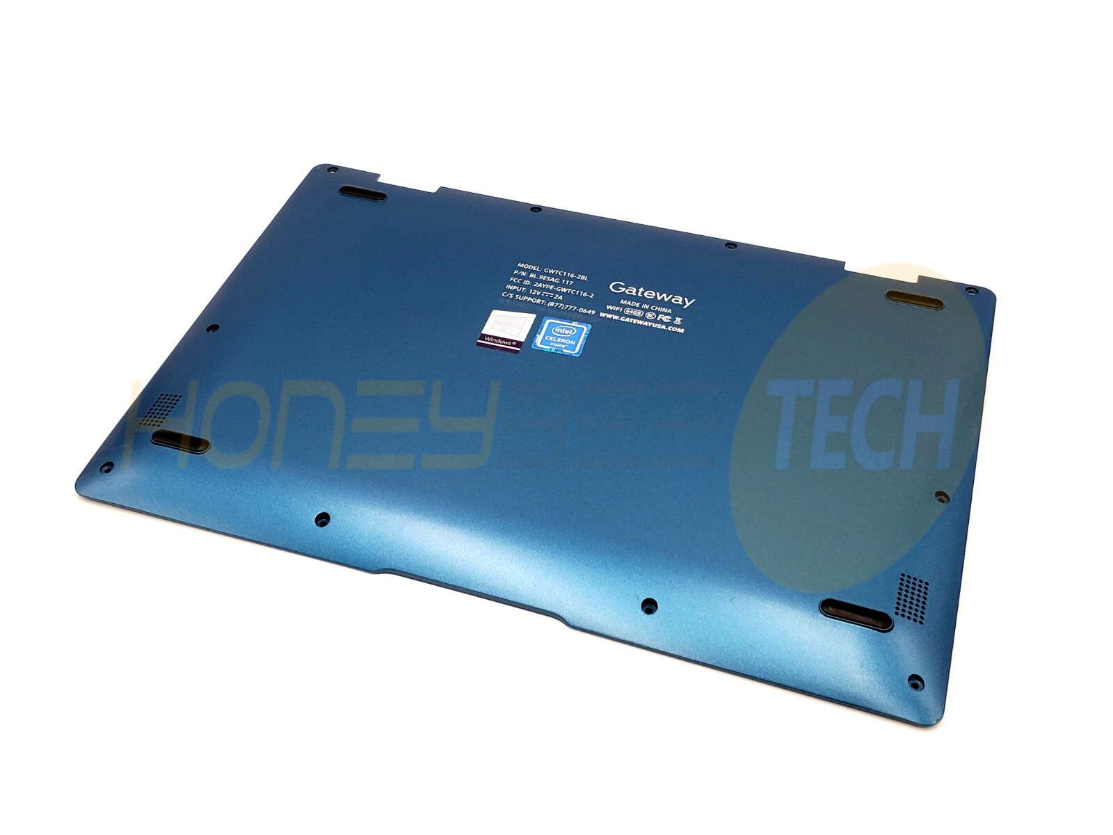 GENUINE GATEWAY GWTC116-2BL BOTTOM BASE CASE COVER BLUE GWTC116-2BL-BASE GRADE B