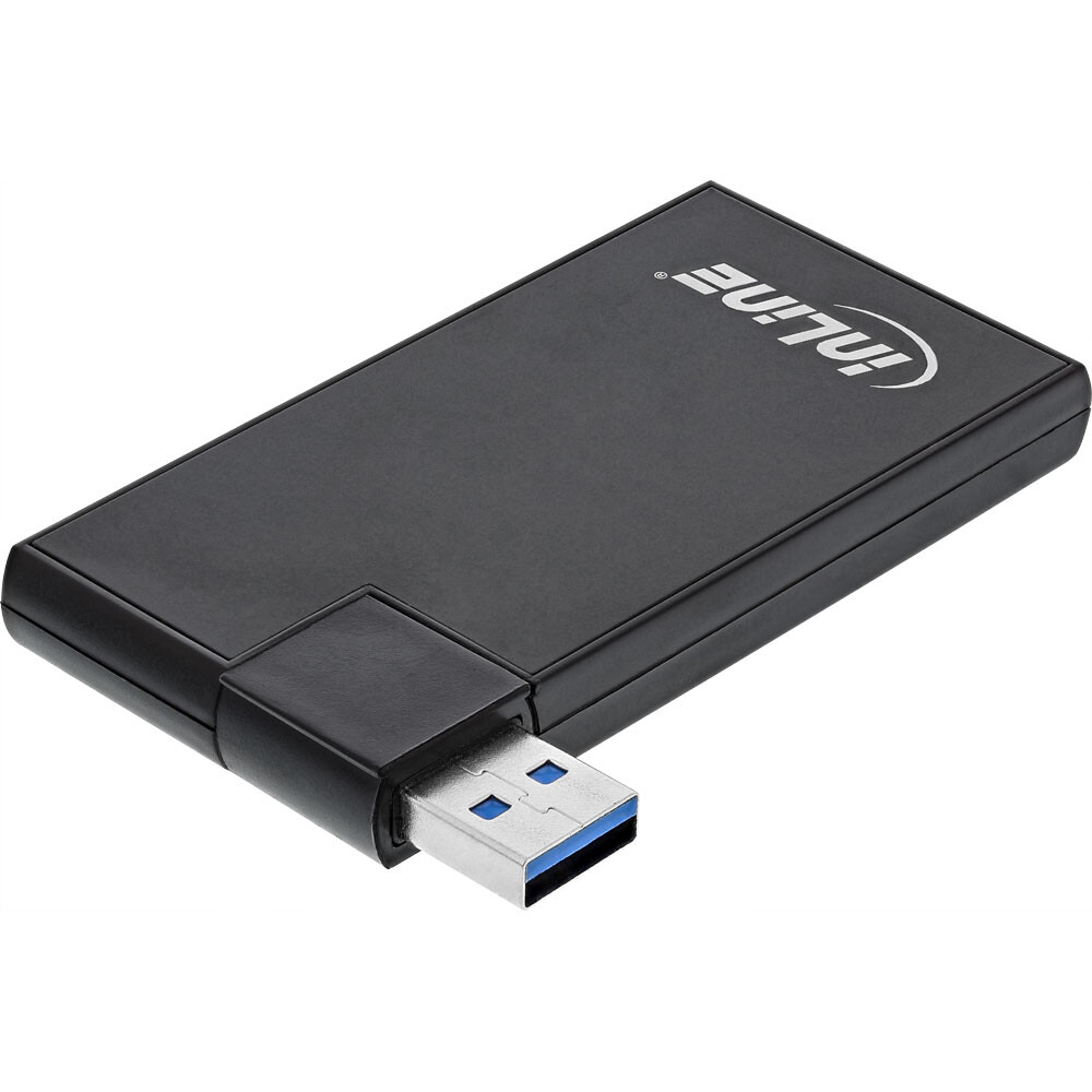 35391 InLine USB 3.0 Rotatable Hub 4 x SuperSpeed ~D~