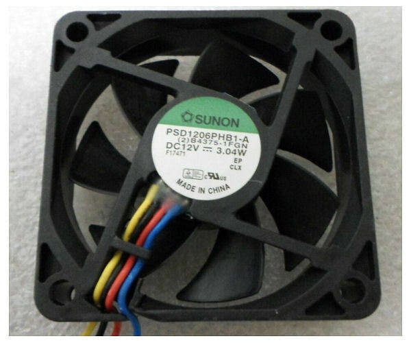 SUNON PSD1206PHB1-A (2)B4375-1FGN DC12V 3.04W PWM FAN
