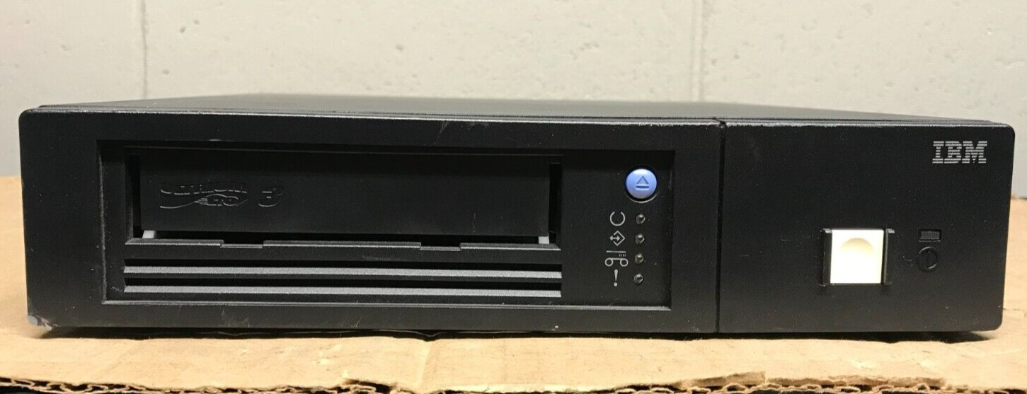 IBM 23R9550 3580-H3L LTO-3 HH LVD External SCSI Tape Drive Ultrium 3