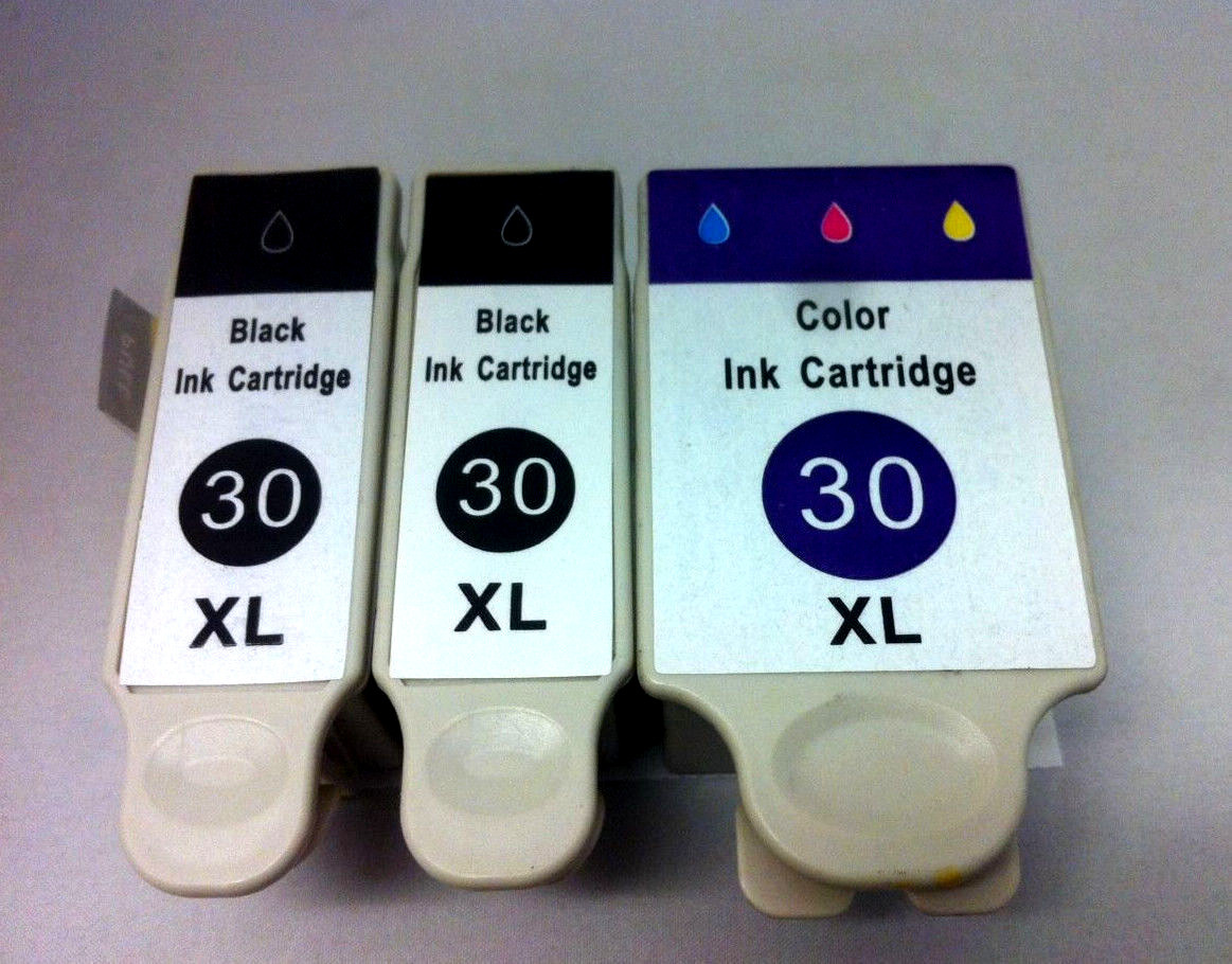Inkjet Cartridge for EPS Office 2510 2170 ESP C310 Kodak 30 Black 30 Color 3PK