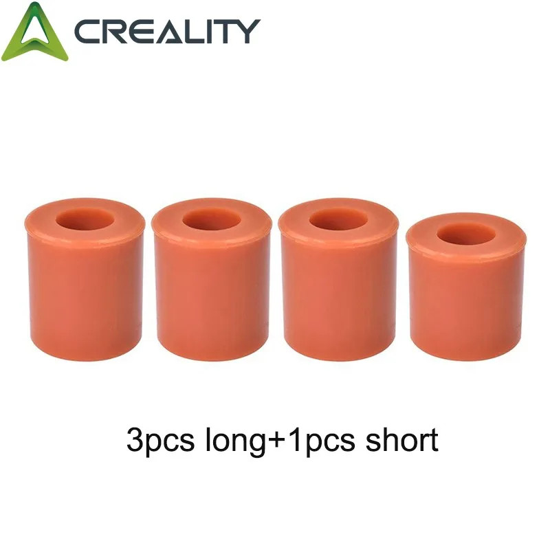 3D Printer Heatbed Leveling Kit Aluminum Hand Twist Leveling Nut + Springs + Sil