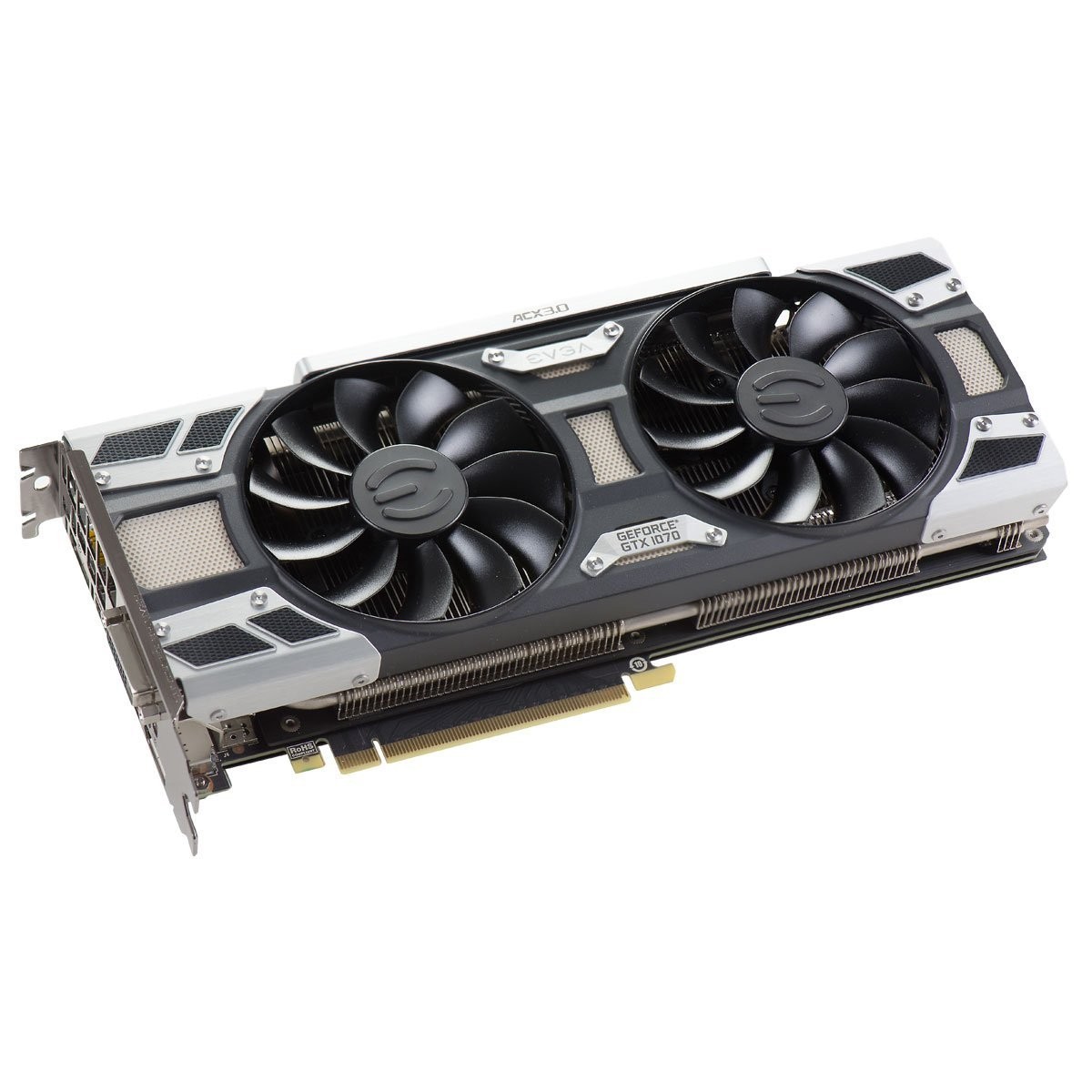 EVGA GeForce GTX 1070 GAMING ACX 3.0 8GB GDDR5 GPU Condition Used