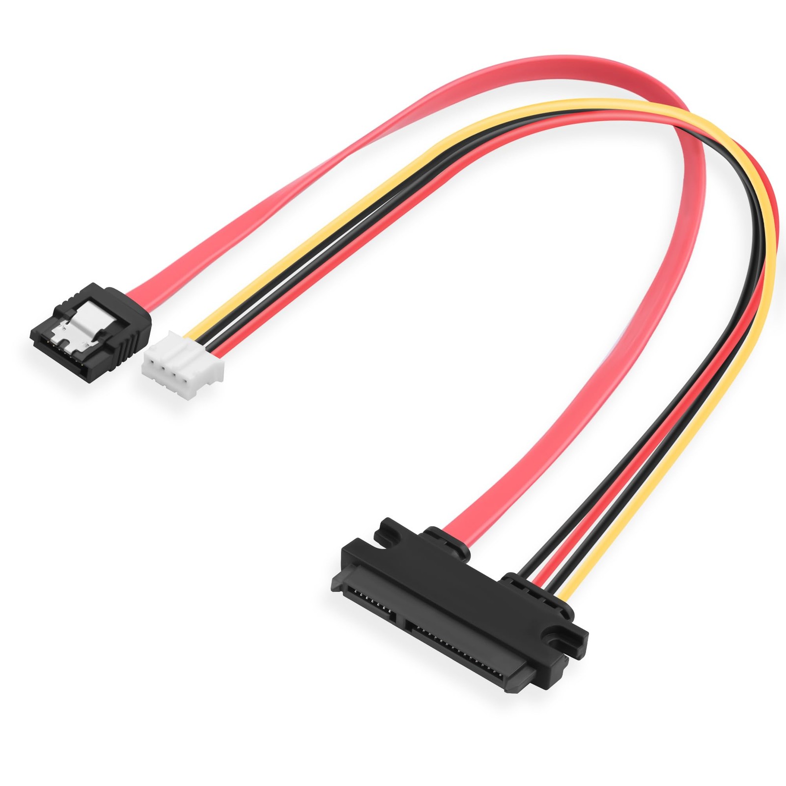 SATA Data Power Combo Cable PH2.0 4PIN To 7+15P 2in1 Adapter HDD SSD 6Gbps