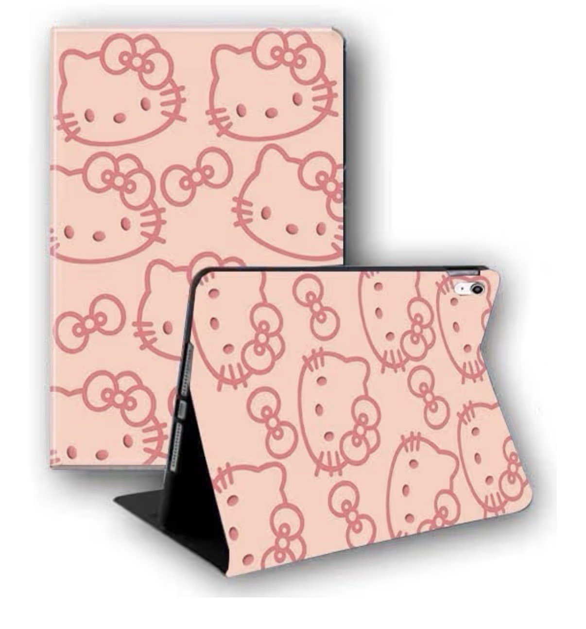 Hello Kitty Pink Folding Folio Tablet Case Cover, Hello Kitty Character Family