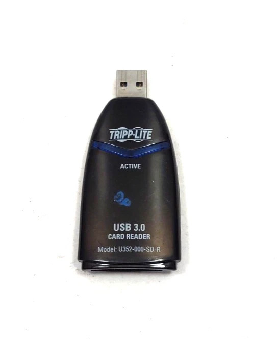Lot of 2 Tripp-Lite U352-000-SD-R Card Reader USB 3.0 QTY Lots Available