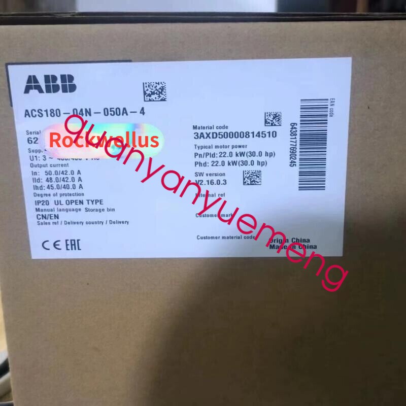 1PCS New ACS180-04N-050A-4  Frequency Converter
