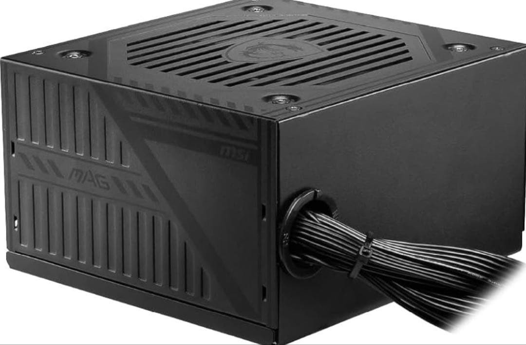 MSI MAG A650BNL 650W 80PLUS BRONZE PC Power Supply Unit Tested