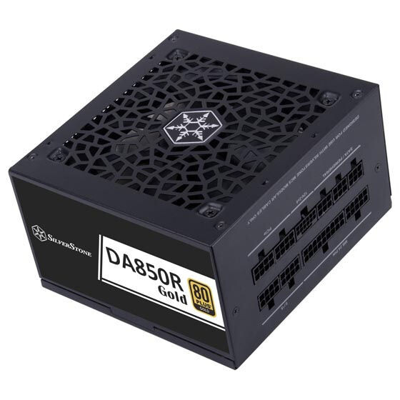 Silverstone DA850R-GMA (BLACK) 80PLUS Gold Full Modular 850WATT ATX Power Supply
