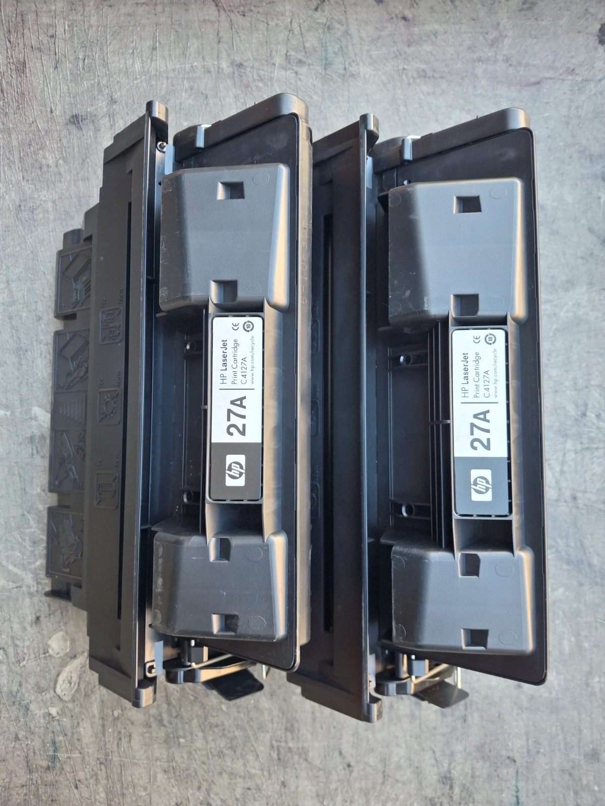 LOT OF 2 GENUINE HP 27A C4127A Toner Cartridge Brand New OEM