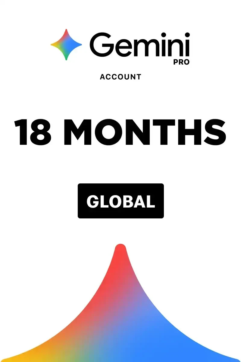 Google Gemini AI Pro- 12 Months Global