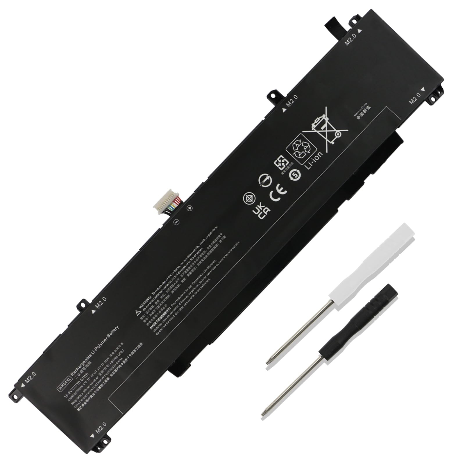 MULS WK04XL Replacement Battery for HP Omen/Victus 16