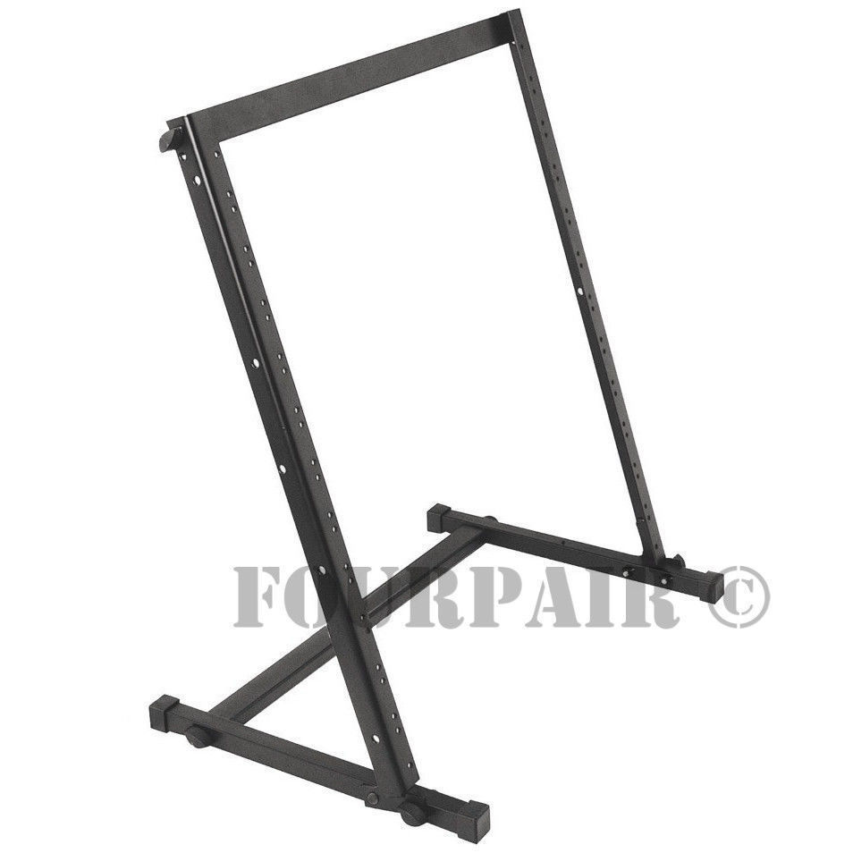 12 Space 19" Studio Equipment Rack DJ Audio Network IT Desk Top Table Stand 12U