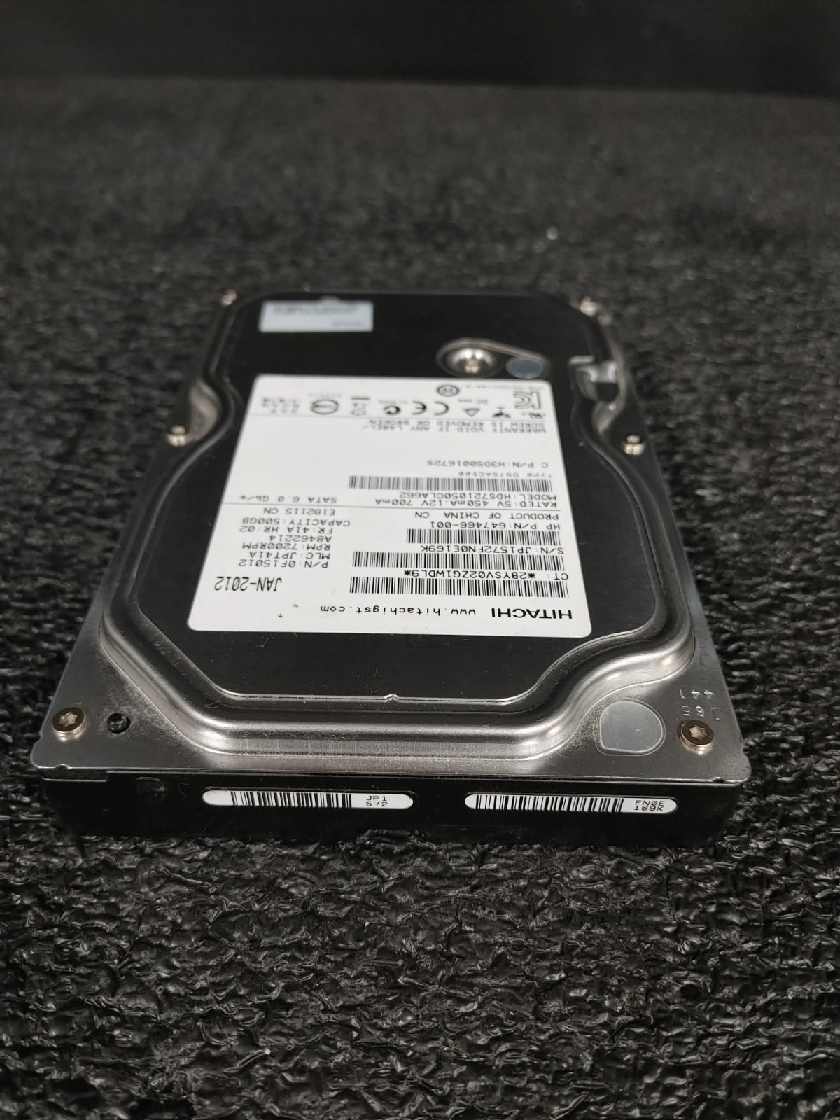HP 647466-001 636929-001 500GB 7.2K RPM 16MB Cache 6Gbps SATA 3.5" HDD