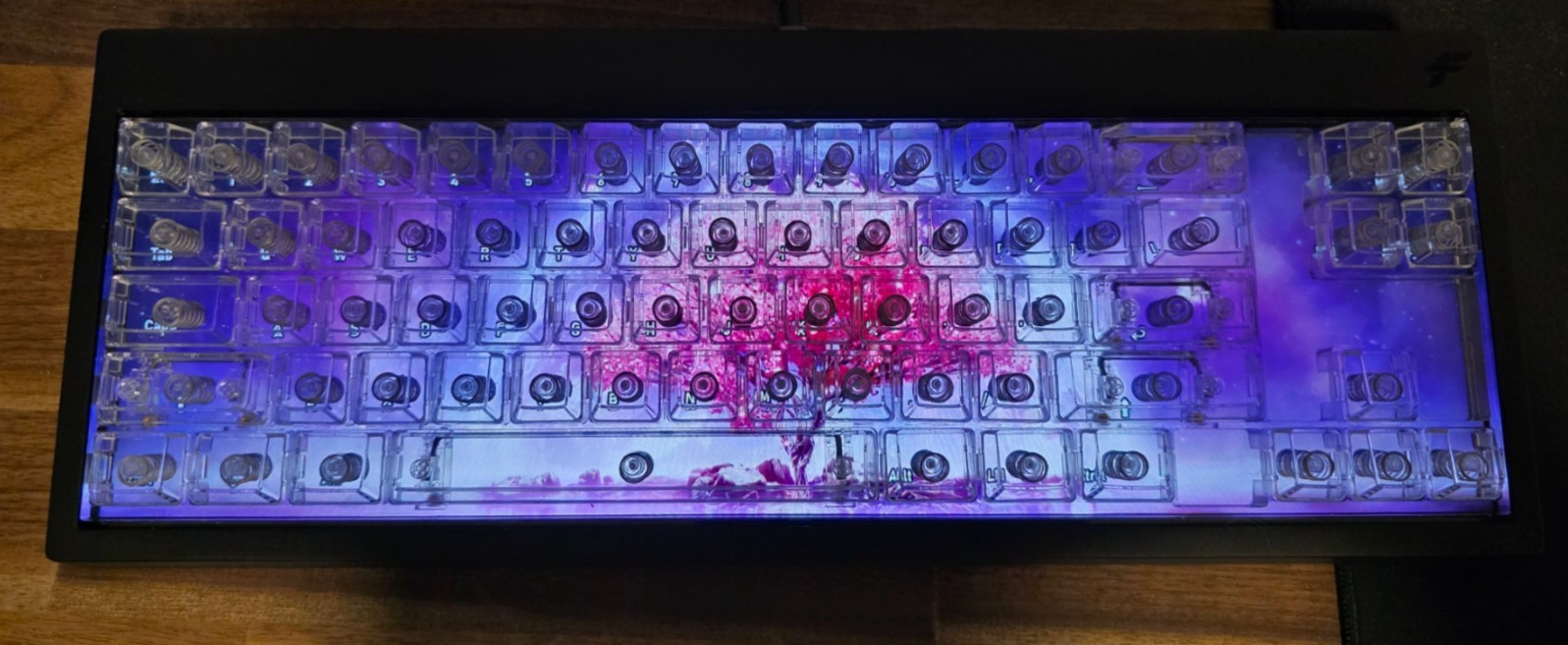 FINALMOUSE CENTERPIECE PRO KEYBOARD BLACK FOUNDERS EDITION INCLUDING FROST KEY