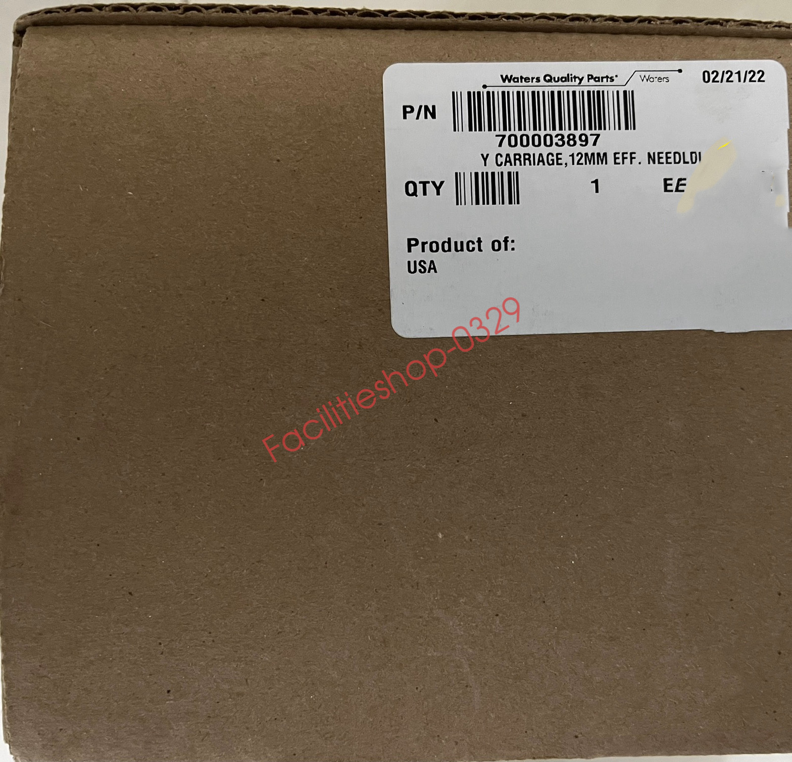 1PC Brand New Waters 700003897 Equity Injection Vehicle DHL/FedEx