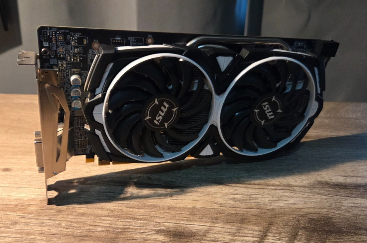 MSI Radeon Armor RX 580 4GB GDDR5 Graphics Card (RX 580 ARMOR 4G OC)