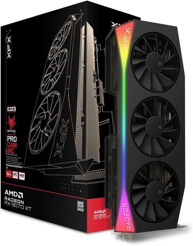 XFX Mercury Radeon RX 9070 XT OC 16GB 256-Bit GDDR6 | NEW  ORDER CONFIRMED