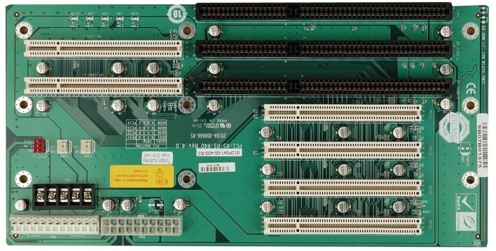 Industrial Backplane Card PCI-6S-RS-R40 Rev 4.0 PICMG 1.0 6 PCI 4 ISA