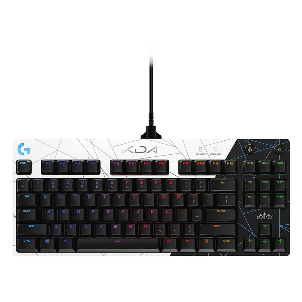 Logitech G PRO K/DA Wired Mechanical Gaming Keyboard Ultra-Portable RGB Backlit