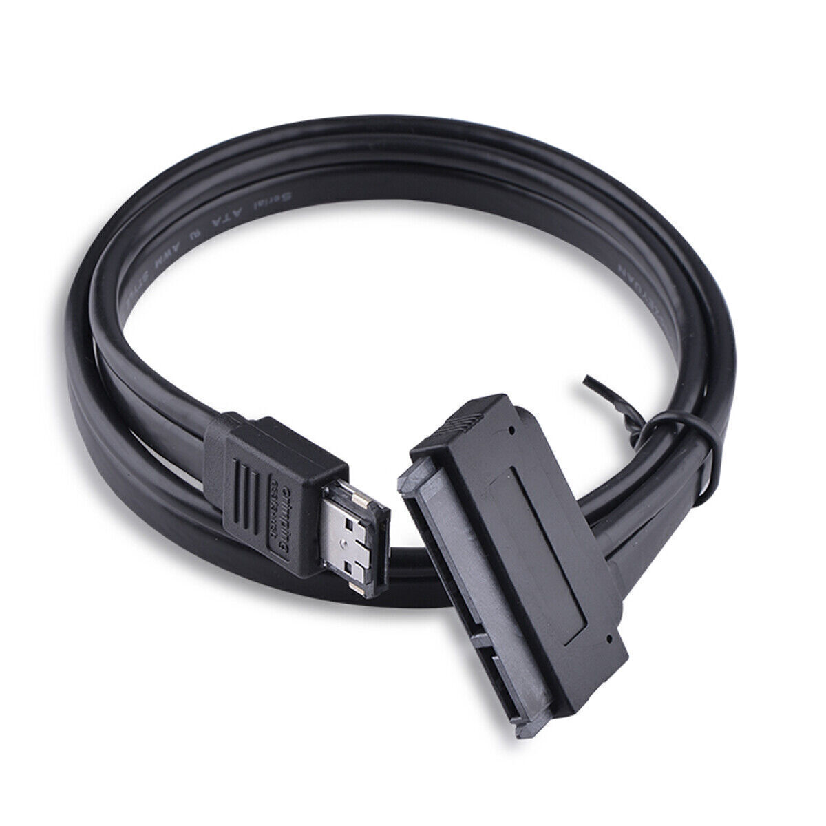 CY Dual Power eSATA USB 12V to 22Pin SATA USB Cable for 2.5" 3.5" Hard Disk